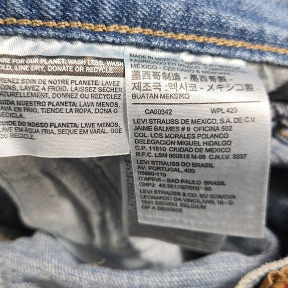 Levis 501 Jeans 32x30 Fly Button Straight Fit - Picture 10 of 11